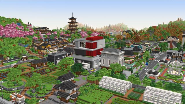 Screenshot of the Minecraft Bedrock Marketplace product Minimal Furniture created by Overtales Studio.
