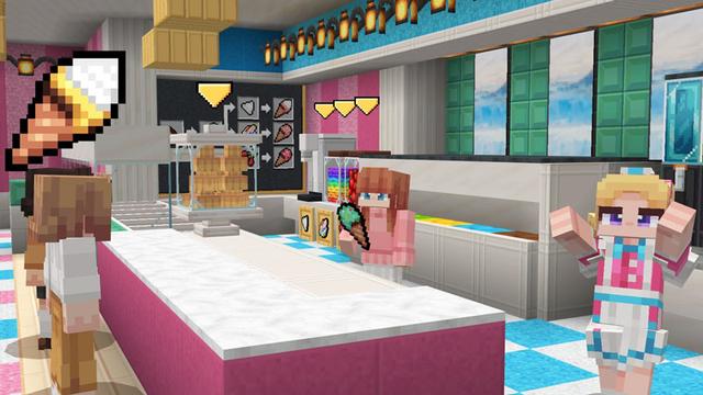 Screenshot of the Minecraft Bedrock Marketplace product Minimal Furniture created by Overtales Studio.