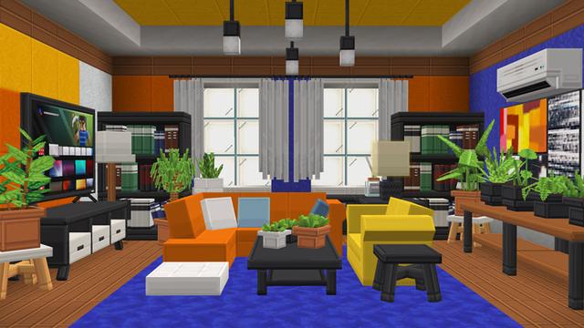 Screenshot of the Minecraft Bedrock Marketplace product Minimal Furniture created by Overtales Studio.