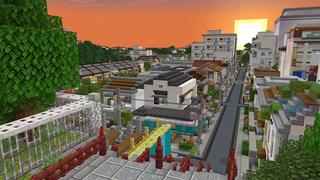 Modern City by Overtales Studio | CHUNK - Minecraft Bedrock Marketplace ...