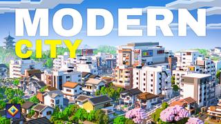 Thumbnail of the Minecraft Bedrock Marketplace product Modern City created by Overtales Studio.