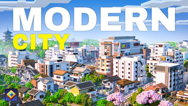 Thumbnail of the Minecraft Bedrock Marketplace product Cidade Moderna created by Overtales Studio.