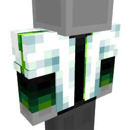 Thumbnail of the Minecraft Bedrock Marketplace product Neon Creeper Jacket created by Overtales Studio.