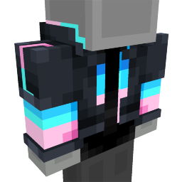 Thumbnail of the Minecraft Bedrock Marketplace product Neon Pulse Hoodie created by Overtales Studio.