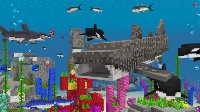 Screenshot of the Minecraft Bedrock Marketplace product Ocean Expansion created by Overtales Studio.