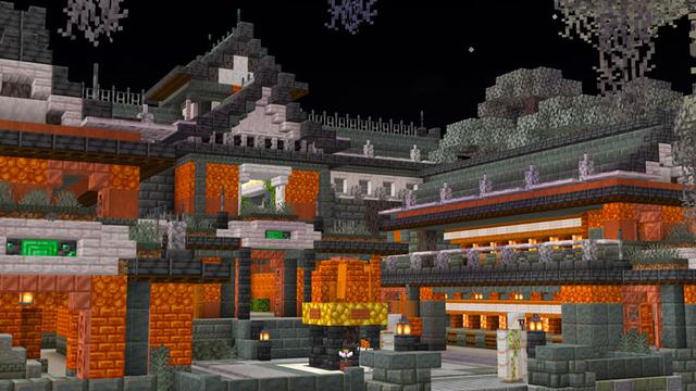 Screenshot of the Minecraft Bedrock Marketplace product Pale Garden House created by Overtales Studio.