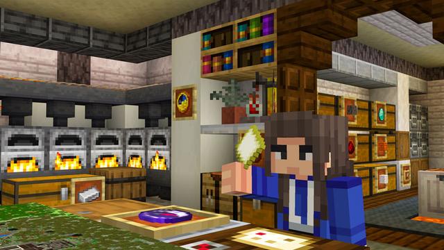 Screenshot of the Minecraft Bedrock Marketplace product Pale Garden House created by Overtales Studio.