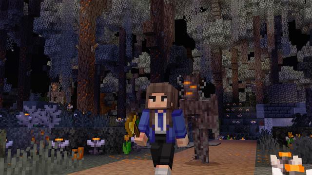 Screenshot of the Minecraft Bedrock Marketplace product Pale Garden House created by Overtales Studio.