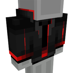 Thumbnail of the Minecraft Bedrock Marketplace product Red Cyber Jacket created by Overtales Studio.