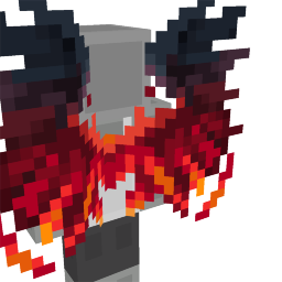Thumbnail of the Minecraft Bedrock Marketplace product Ruined Phoenix Wings created by Overtales Studio.