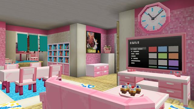 Screenshot of the Minecraft Bedrock Marketplace product Sweet Cute House created by Overtales Studio.