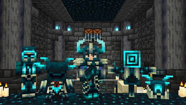 Screenshot of the Minecraft Bedrock Marketplace product Warden House created by Overtales Studio.