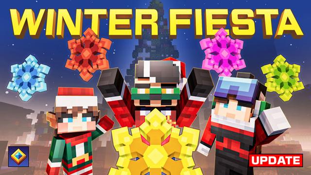 Thumbnail of the Minecraft Bedrock Marketplace product Winter Fiesta created by Overtales Studio.
