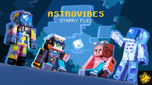 Thumbnail of the Minecraft Bedrock Marketplace product Astrovibes created by Owls Cubed.