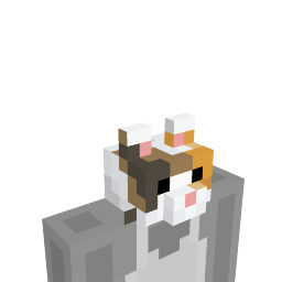 Thumbnail of the Minecraft Bedrock Marketplace product Calico Head created by Owls Cubed.