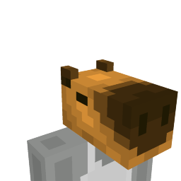 Thumbnail of the Minecraft Bedrock Marketplace product Capybara head created by Owls Cubed.