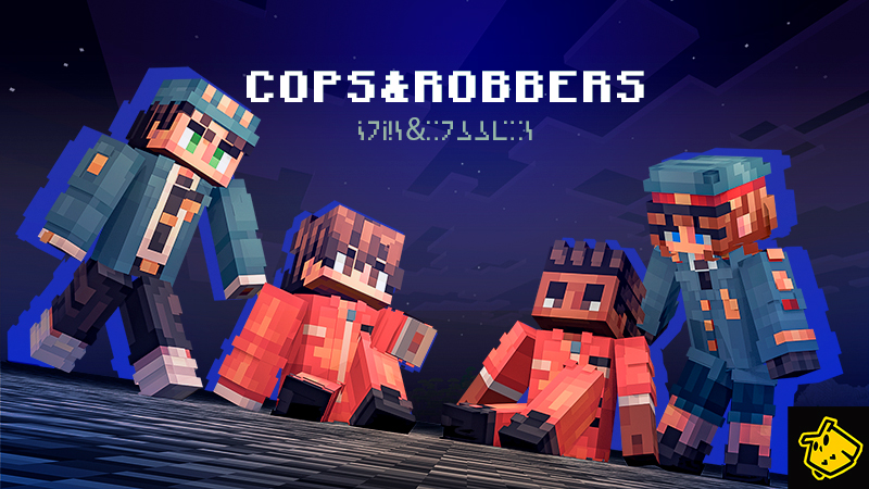 Thumbnail of the Minecraft Bedrock Marketplace product Cops&Robbers created by Owls Cubed.