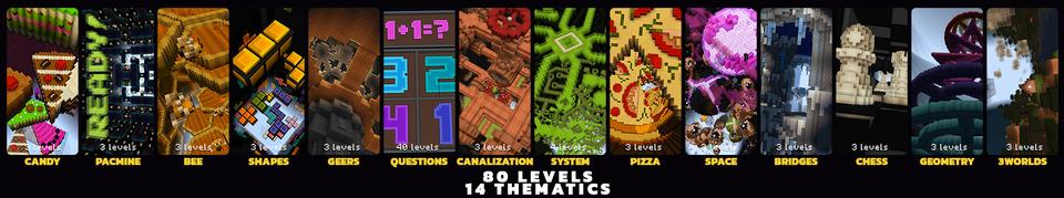 Panorama of the Minecraft Bedrock Marketplace product GRAVITY DROPPER created by Owls Cubed.