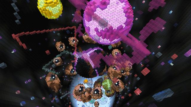 Screenshot of the Minecraft Bedrock Marketplace product GRAVITY DROPPER created by Owls Cubed.