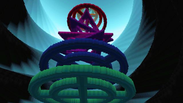 Screenshot of the Minecraft Bedrock Marketplace product GRAVITY DROPPER created by Owls Cubed.