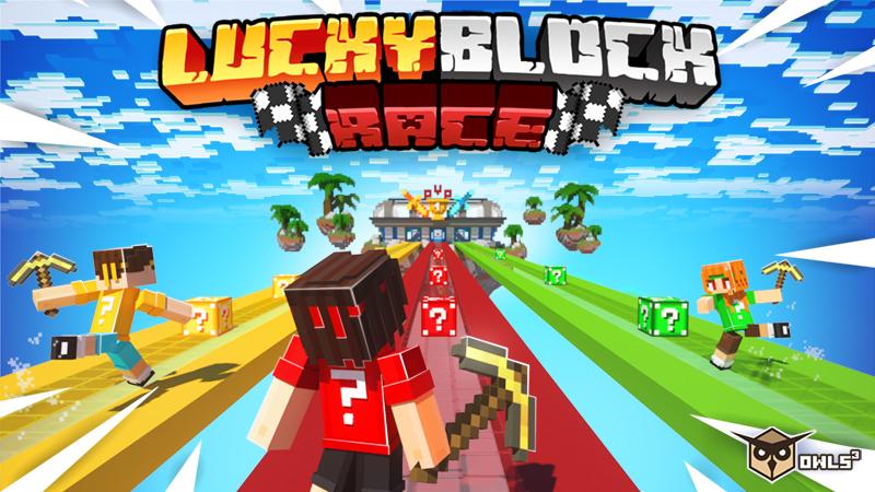 Lucky Block Race by Owls Cubed | CHUNK - Minecraft Bedrock Marketplace ...
