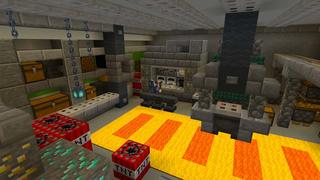 Screenshot of the Minecraft Bedrock Marketplace product Modern Arctic Base created by Owls Cubed.