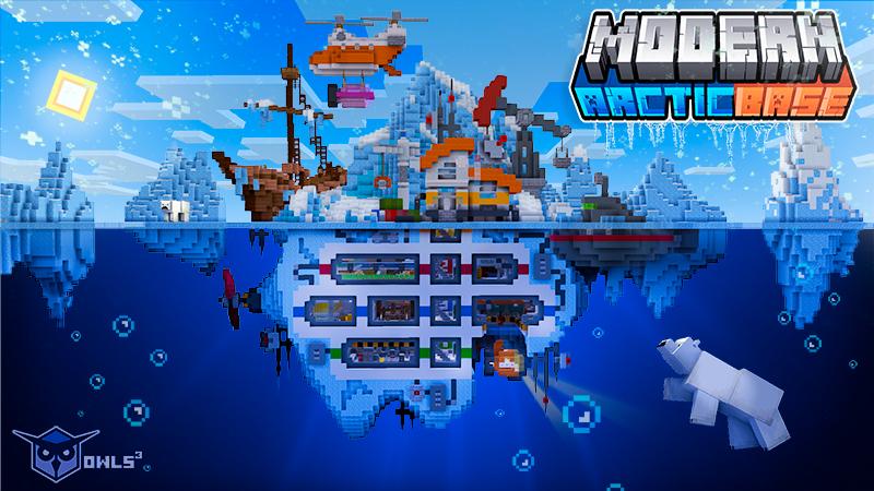 Modern Arctic Base by Owls Cubed | CHUNK - Minecraft Bedrock ...