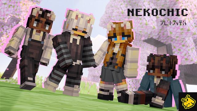 Thumbnail of the Minecraft Bedrock Marketplace product Nekochic created by Owls Cubed.