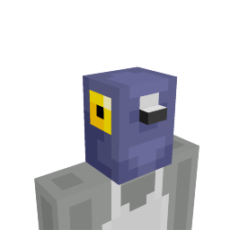 Thumbnail of the Minecraft Bedrock Marketplace product Pigeon Head created by Owls Cubed.