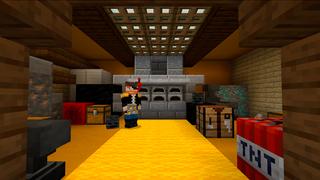 Screenshot of the Minecraft Bedrock Marketplace product Pirate Base created by Owls Cubed.