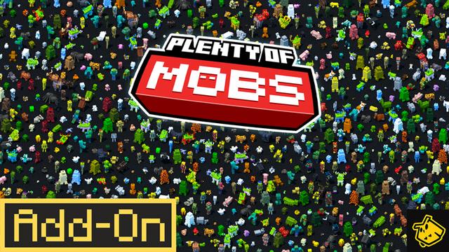 Thumbnail of the Minecraft Bedrock Marketplace product Plenty Of Mobs Add-On created by Owls Cubed.