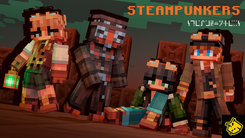 Thumbnail of the Minecraft Bedrock Marketplace product Steampunkers created by Owls Cubed.