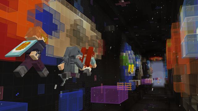 Screenshot of the Minecraft Bedrock Marketplace product Top Parkour Map! created by Owls Cubed.
