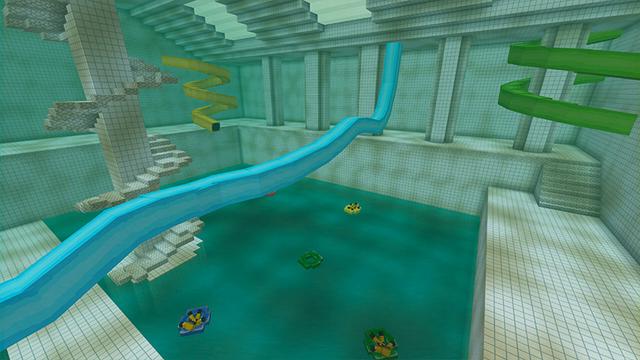 Screenshot of the Minecraft Bedrock Marketplace product The Backrooms (Found Footage) created by Panascais.