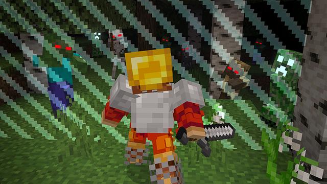 Screenshot of the Minecraft Bedrock Marketplace product Captive: HARDCORE created by Panascais.