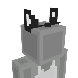 Thumbnail of the Minecraft Bedrock Marketplace product Dark Anime Cat Ears created by Panascais.