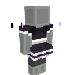 Thumbnail of the Minecraft Bedrock Marketplace product Dark Anime Dress created by Panascais.