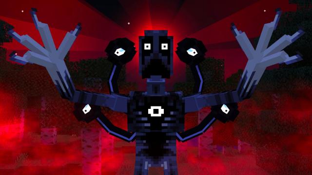 Screenshot of the Minecraft Bedrock Marketplace product DWELLERS Add-On created by Panascais.