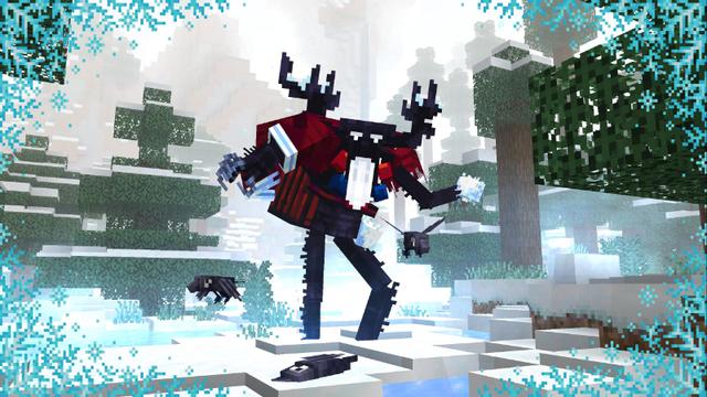 Screenshot of the Minecraft Bedrock Marketplace product DWELLERS Add-On created by Panascais.