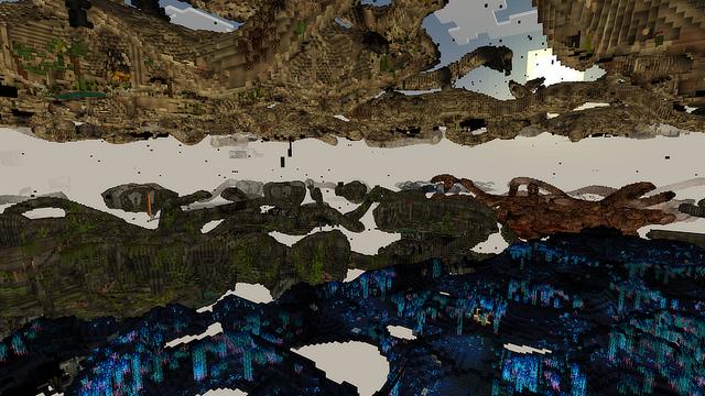 Screenshot of the Minecraft Bedrock Marketplace product Eternal Caves Add-On created by Panascais.