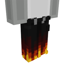 Thumbnail of the Minecraft Bedrock Marketplace product Fire Flame Pants created by Panascais.