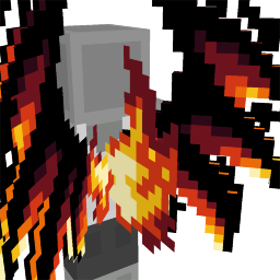 Thumbnail of the Minecraft Bedrock Marketplace product Fire Flame Wings created by Panascais.
