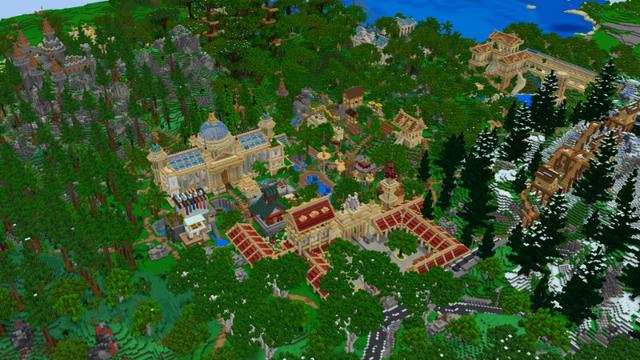 Screenshot of the Minecraft Bedrock Marketplace product Fruit Zoo - Story Mode created by Panascais.
