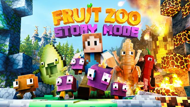 Thumbnail of the Minecraft Bedrock Marketplace product Fruit Zoo - Story Mode created by Panascais.