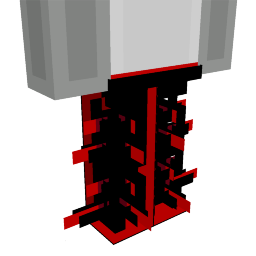 Thumbnail of the Minecraft Bedrock Marketplace product Red Wireframe Legs created by Panascais.