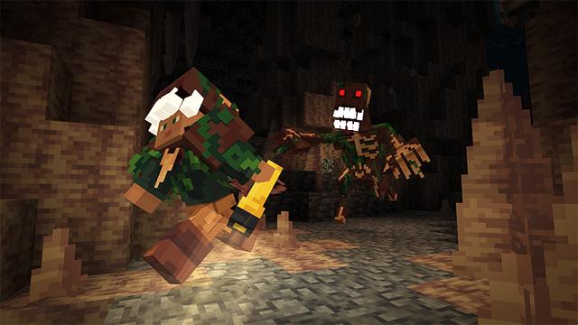 Screenshot of the Minecraft Bedrock Marketplace product SCARIEST MOB EVER! created by Panascais.