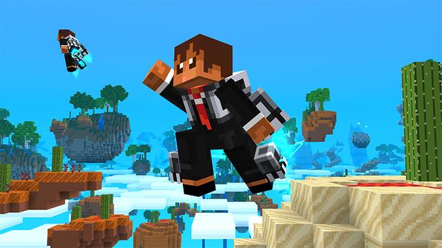 Screenshot of the Minecraft Bedrock Marketplace product Skyblock Generator created by Panascais.