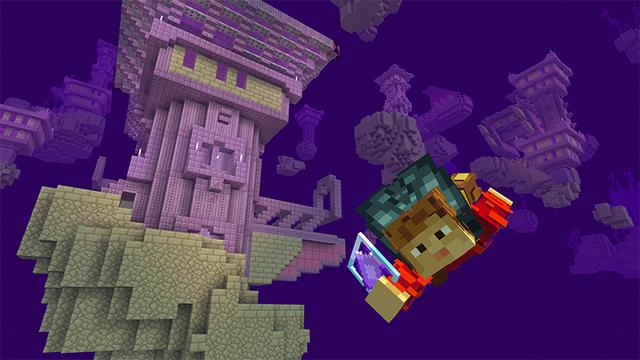 Screenshot of the Minecraft Bedrock Marketplace product Skyblock Generator created by Panascais.