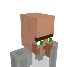 Thumbnail of the Minecraft Bedrock Marketplace product Slim Villager Head created by Panascais.