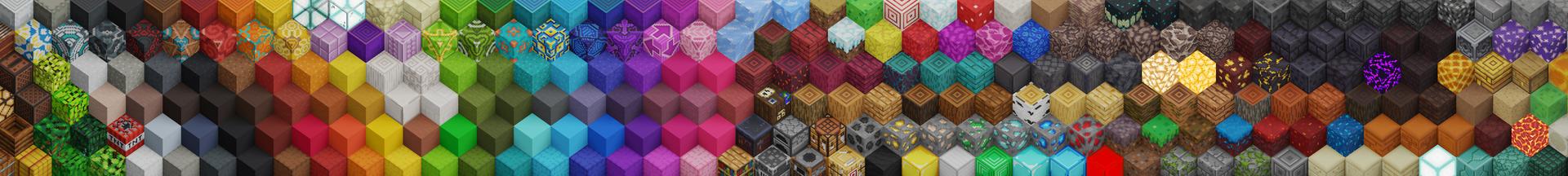 Panorama of the Minecraft Bedrock Marketplace product Sparkle Textures created by Panascais.
